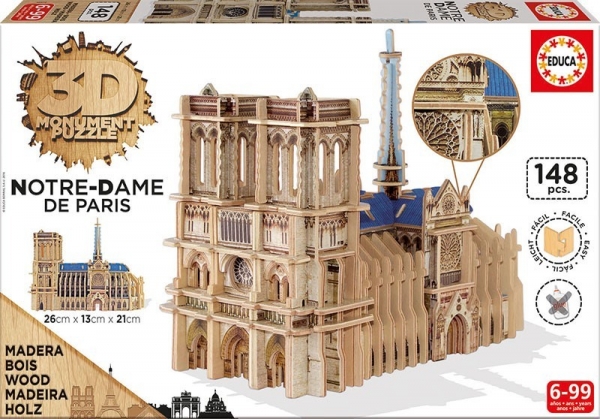 Puzzle 3D Norte-Dame De Paris (16974)