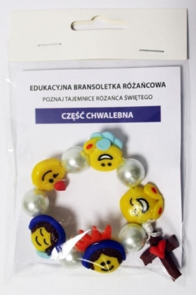 Edukacyjna bransoletka różańcowa - część chwalebna