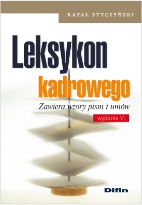 Leksykon kadrowego - Styczyński Rafał