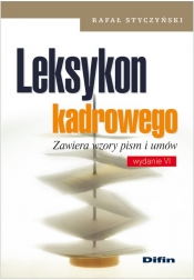 Leksykon kadrowego - Styczyński Rafał