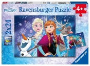 Ravensburger, Puzzle 2w1: Kraina Lodu - Przyjaciele (090747)
