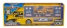 JCB Transporter budowlany z 4 pojazdami