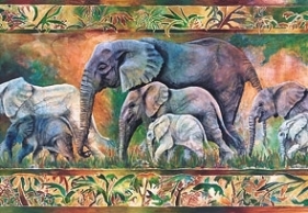 Puzzle 1000 Copy of Parade of Elephants (102747) - Opracowanie zbiorowe