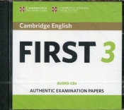 Cambridge English First 3 CD-Audio
