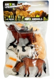 Figurki zwierzęta na farmie 9szt