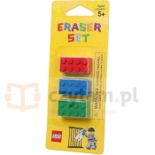 LEGO Gumki do Mazania 3 szt. Czerwona, (852706)