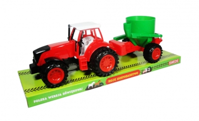 Traktor z przyczepa polski moduł
