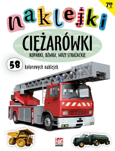 Naklejki. Ciężąrówki