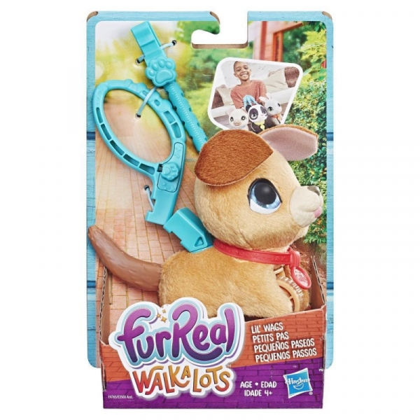 Maskotka furReal Friends Małe zwierzaki na smyczy, Piesek A (E3503/E4765)