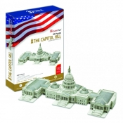 PUZZLE 3D Kapitol Zestaw XL (21074)