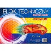 Blok techniczny Protos A3/10k - kolorowy (341084)