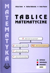 Tablice matematyczne - Cewe Alicja, Nahorska Halina, Pancer Irena