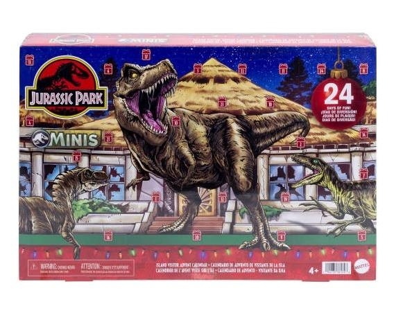 <img src='https://webimage.pl/pics/748/1/d0194735361748.jpg' style='height:440px' /> Jurassic World Minis Wyspa Dinozaurów Kalendarz...