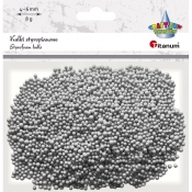 Kulki styropianowe 4-6mm/8g - jasnoszare (362102)