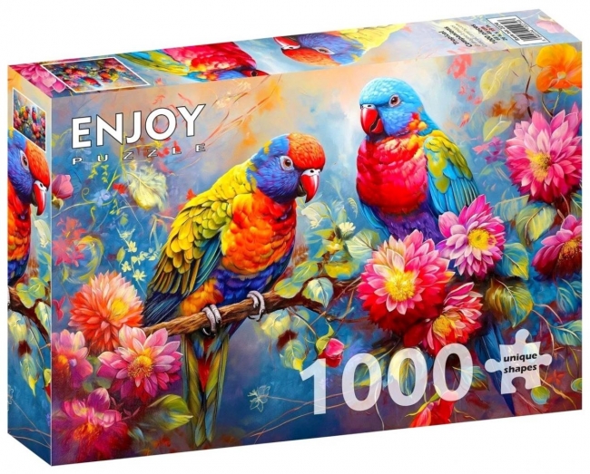 Puzzle 1000 el. Tropikalni towarzysze