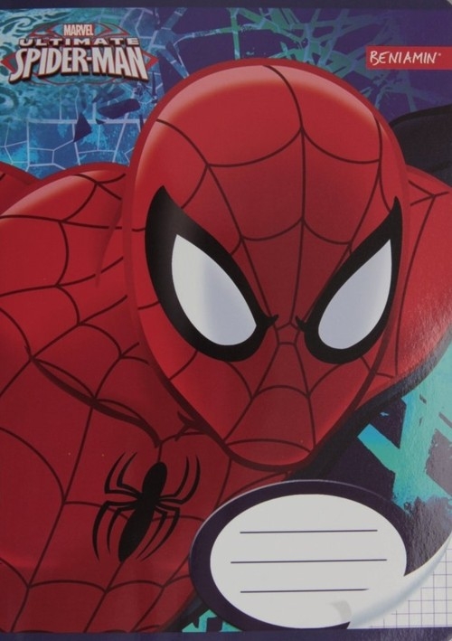 Zeszyt A5 Spider-Man w kratkę 32 kartki mix