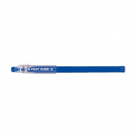 Długopis żelowy Kleer jednorazowy 0,7mm, 12 szt. - niebieski