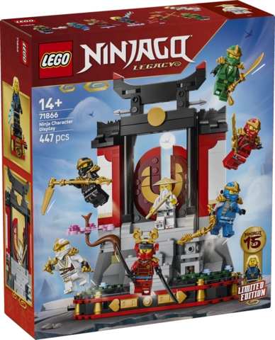 LEGO Ninjago Ozdoba z postaciami Ninja 15-lecie 71866