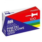 Pinezki Grand tablicowe kolor: mix 100 szt (110-1655)