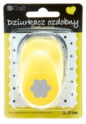Dziurkacz ozdobny/kreatywny 2,5cm - kwiatek (JCDZ-110-024)
