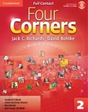 Four Corners 2 Full Contact with Self-study CD-ROM - Jack C. Richards, David Bohlke