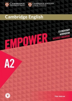 Cambridge English Empower Elementary Workbook - Peter Anderson