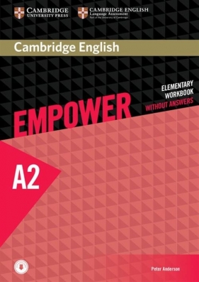 Cambridge English Empower Elementary Workbook - Anderson Peter