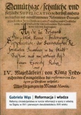 Reformacja i władza - Wąs Gabriela