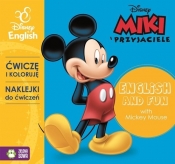Ćwiczę i koloruję z naklejkami z Mikim - Disney English