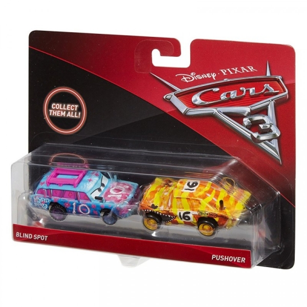 CARS 3 Dwupak Blind Spot & Pushover Doe Cast (DXV99/FGF02)