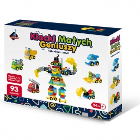 Klocki małych geniuszy - RoboGiant MAXi, 93 el.