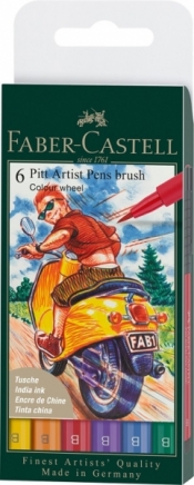 Pisaki Pitt Artist 6 szt., Faber-Castell