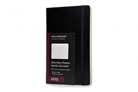 Kalendarz Moleskine 12M Dzienny L (13x21cm) czarna oprawa - <br />