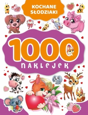 1000 naklejek. Kochane słodziaki - Izabella Sieńko-Holewa