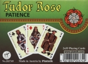 Karty do gry Piatnik 2 talie pasjansowe Tudor Rose (2037)