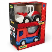 Tech Truck auta budowlane - Betoniarka i ładowarka (35374)