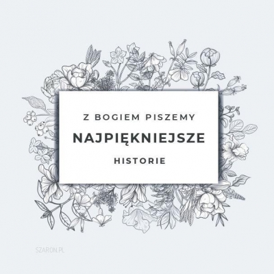 Podstawka korkowa - Z Bogiem piszemy najpiękniejsze historie