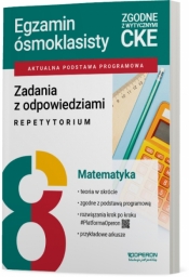 Zadania z odpowiedziami Egzamin ósmoklasisty 2027 Matematyka Repetytorium - Małgorzata Pająk, Anna Konstantynowicz