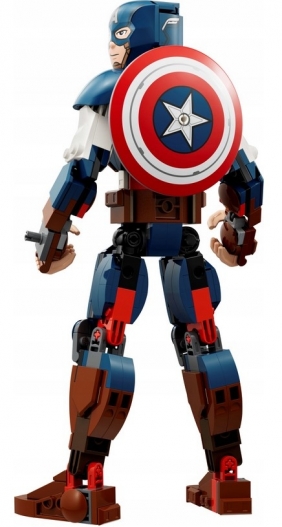 Lego MARVEL 76258, Figurka Kapitana Ameryki