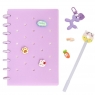 Zeszyt A5/80K linia z akcesoriami Pastel Purple