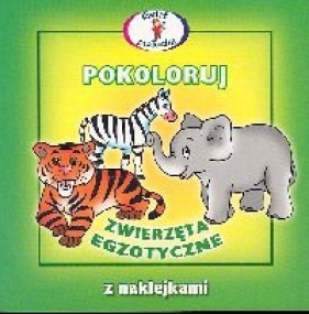 Pokoloruj zwierzęta egzotyczne
