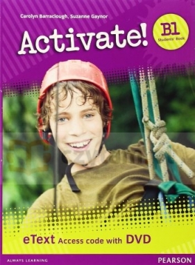 Activate B1 (PET) SB eText AccCard /DVD - Carolyn Barraclough, Suzanne Gaynor