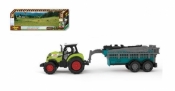 Traktor z maszyną