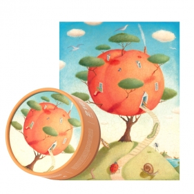 Puzzle Alison Jay - Brzoskwiniowy Raj, 216 el.