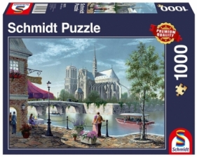 Puzzle PQ 1000 Katedra Notre Dame Paryż G3