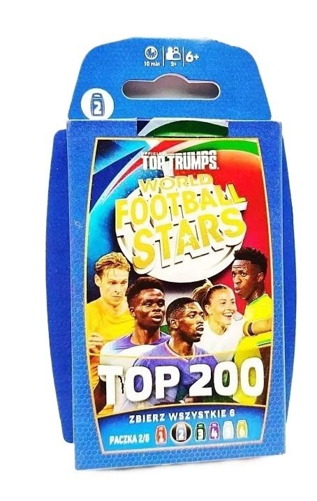 <img src='https://webimage.pl/pics/750/4/d5036905064750.jpg' style='height:440px' /> Top Trumps World Football StarsTOP 200 - 2