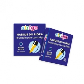 Naboje do piór wiecznych niebieskie