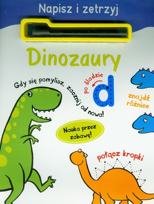 Dinozaury Napisz i zetrzyj