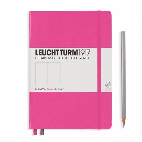 Notes Medium Leuchtturm1917 gładki różowy