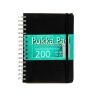 Kołonotatnik Soft Cover A5/100k kratka - czarny